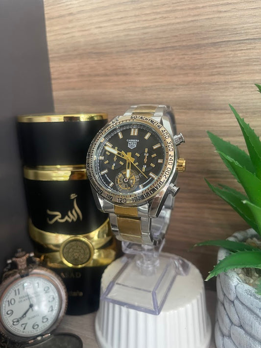 RELOJ CARRERA CABALLERO BICOLOR