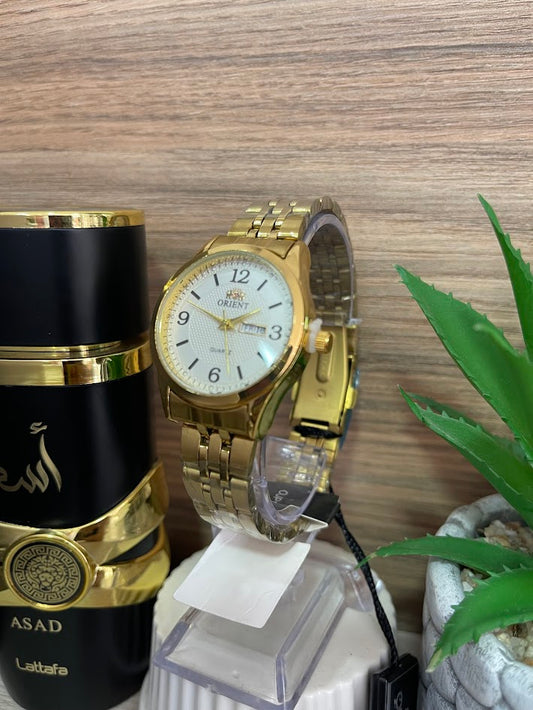 RELOJ ORIENT DORADO DAMA