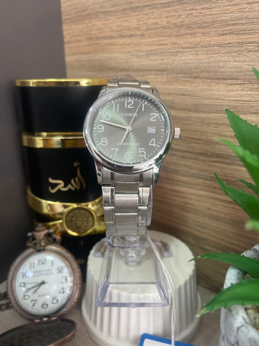 RELOJ CASIO REDONDO ESFERA GRIS