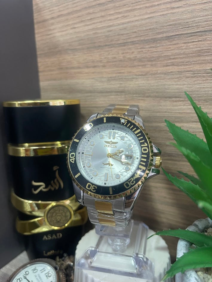 RELOJ INVICTA CABALLERO BICOLOR