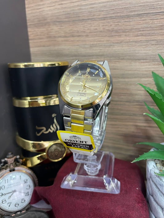 RELOJ ORIENT BICOLOR COMBINADO