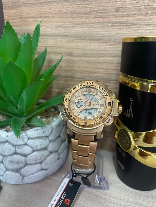 RELOJ JOEFOX ORO ROSA