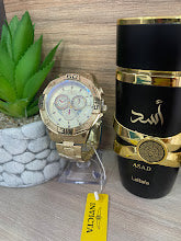 RELOJ INVICTA DORADO INCLUYE CAJA