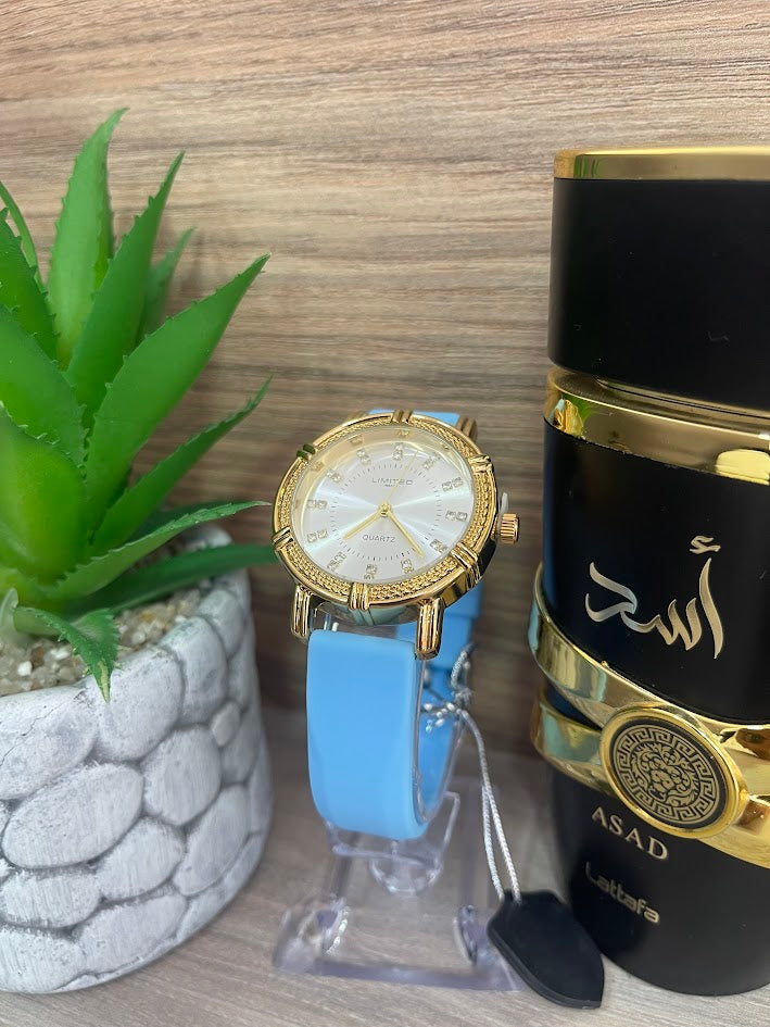 RELOJ LIMITED DAMA AZUL