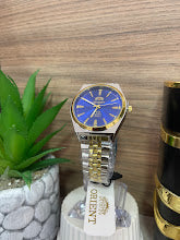 RELOJ ORIENT BICOLOR Y AZUL