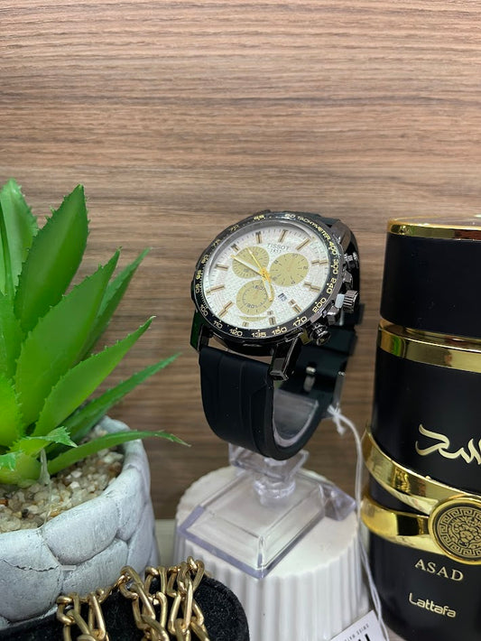 RELOJ TISSOT NEGRO TABLERO BEIS