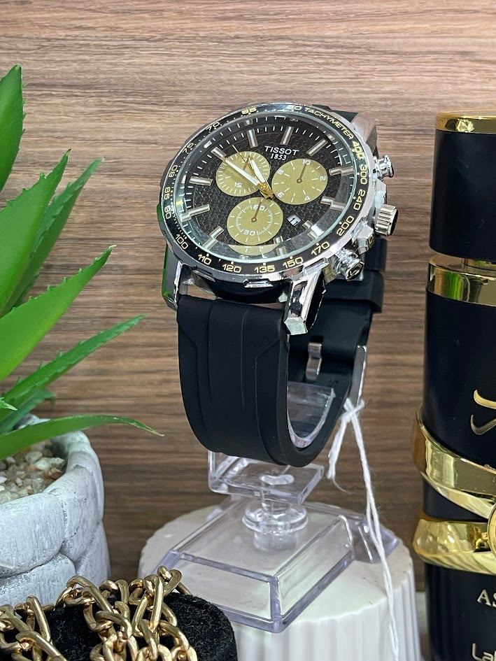 RELOJ TISSOT NEGRO