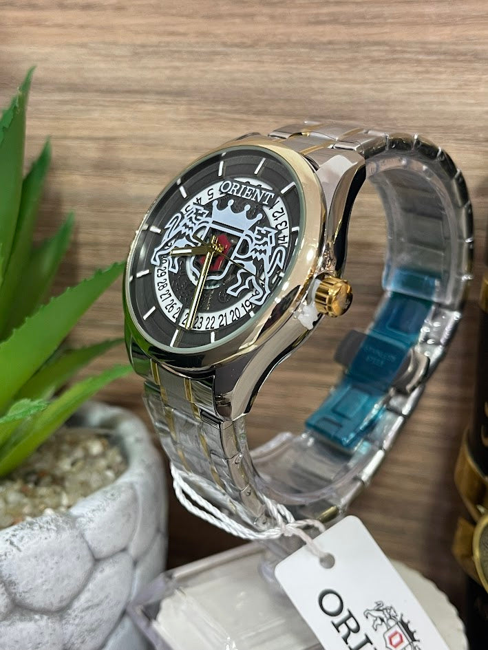 RELOJ ORIENT CABALLERO BICOLOR