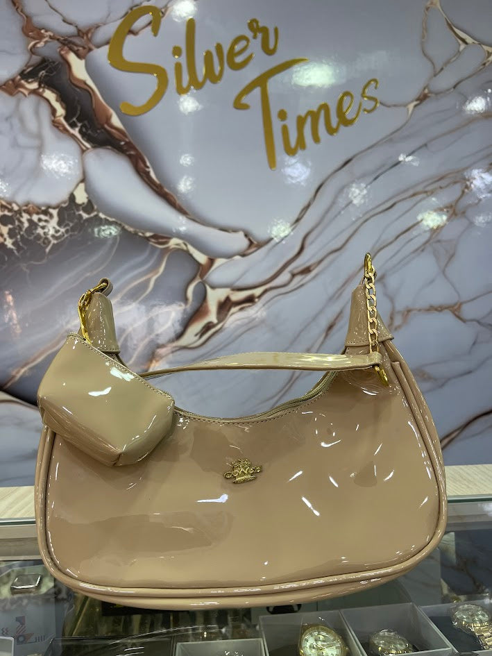 BOLSO DE MANO CHAROL BEIS