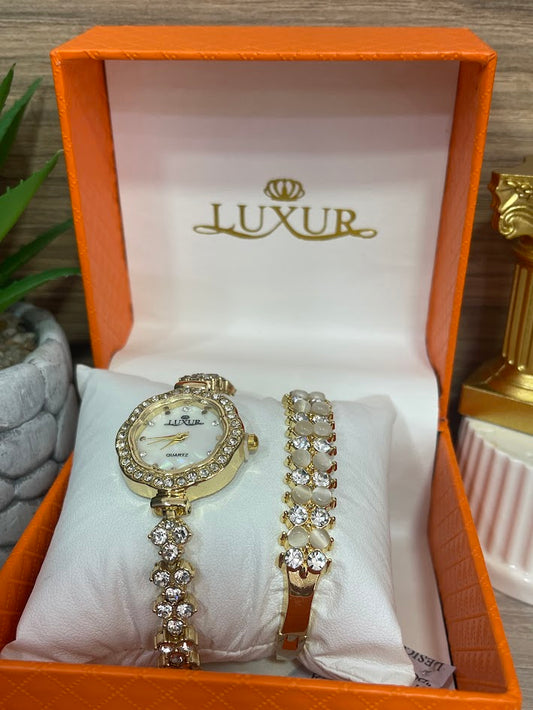 COMBO LUXUR PLATEADO