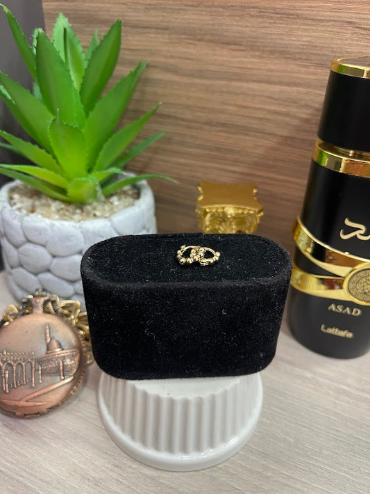 CANDONGA HUGUIES BOLITAS 10MM ORO LAMINADO