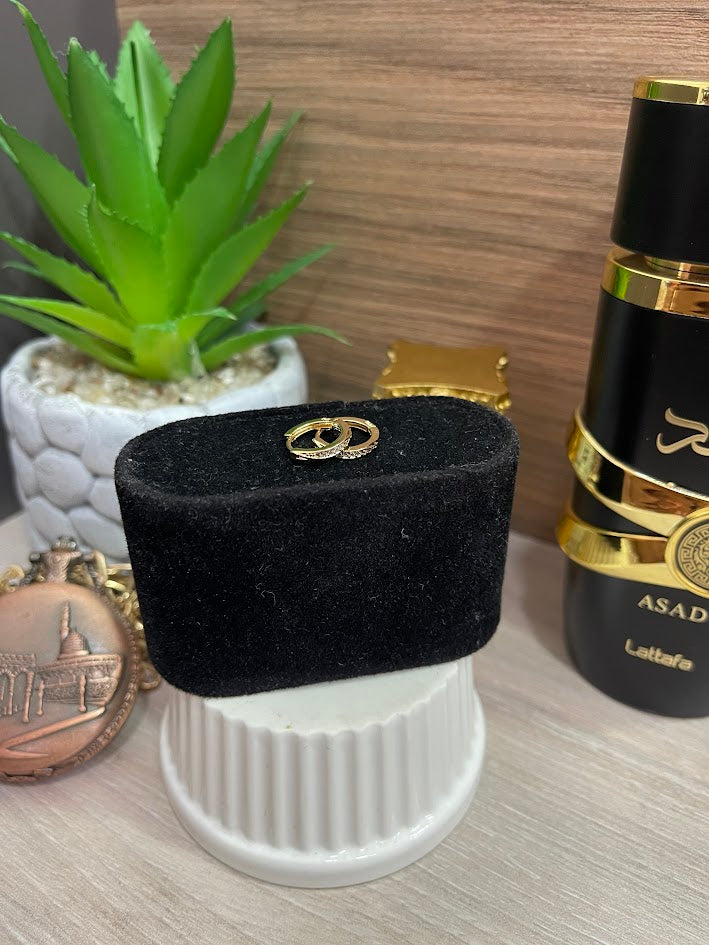 CANDONGA CLICK CIRCON 12MM ORO LAMINADO