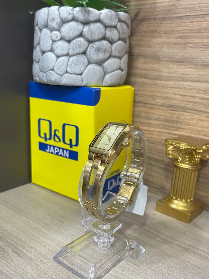 RELOJ SALCO CABALLERO BICOLOR ESFERA DORADA