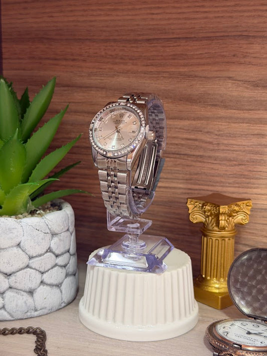 RELOJ ROLEX DAMA PLATEADO