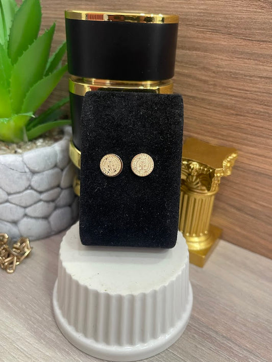 TOPO SAN BENITO 10MM ORO LAMINADO