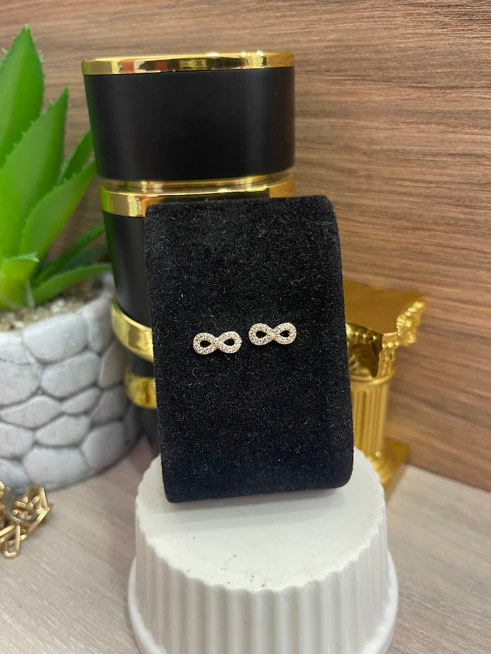 TOPO INFINITO MICROCIRCON ORO LAMINADO
