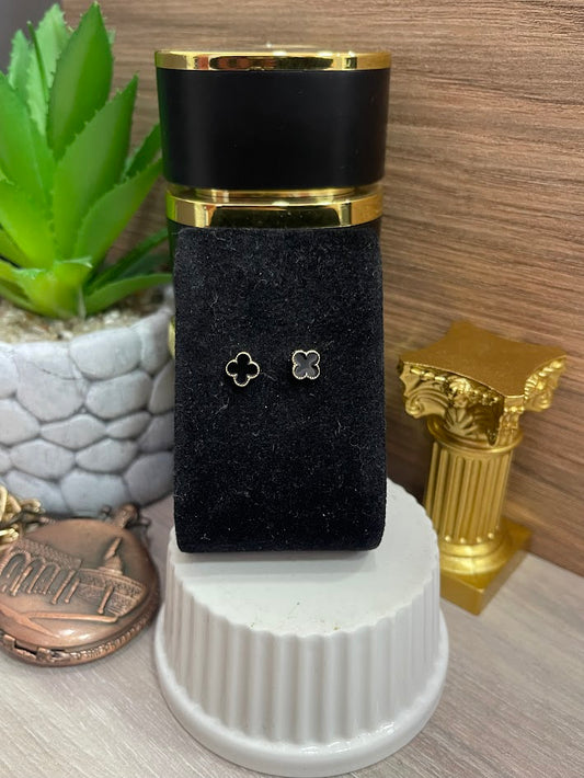 TOPO TREBOL 7MM ORO LAMINADO
