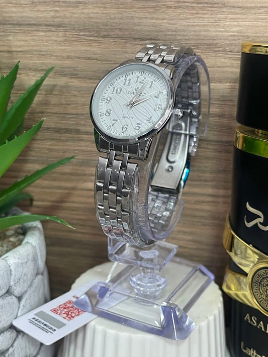 RELOJ CHAXIGO DAMA TODO PLATEADO