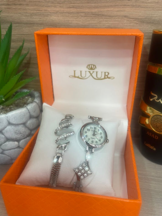 COMBO LUXUR 04 PLATEADO