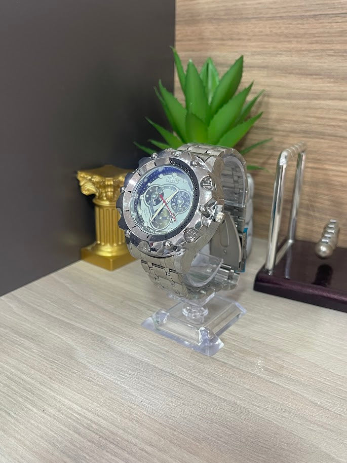 RELOJ INVICTA PLATEADO CABALLERO