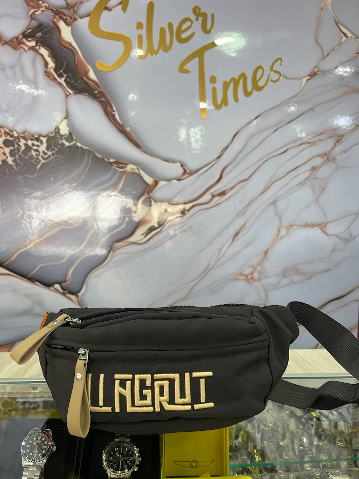 BOLSO TIPO CANGURO NEGRO