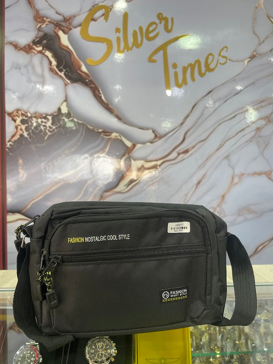 BOLSO NEGRO CABALLERO DEPORTIVO