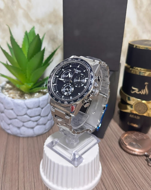 Tissot Plateado Esfera Negra 1.1