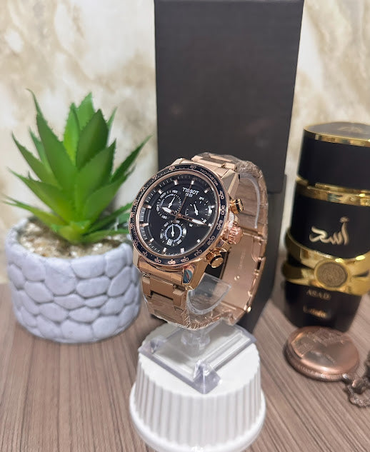 Tissot Dorado Esfera Negra 1.1