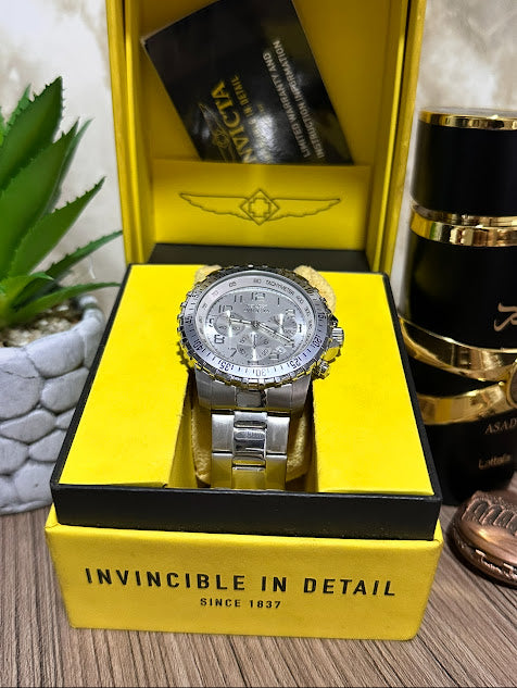 Invicta Original Plateado Esfera Plateada 6620