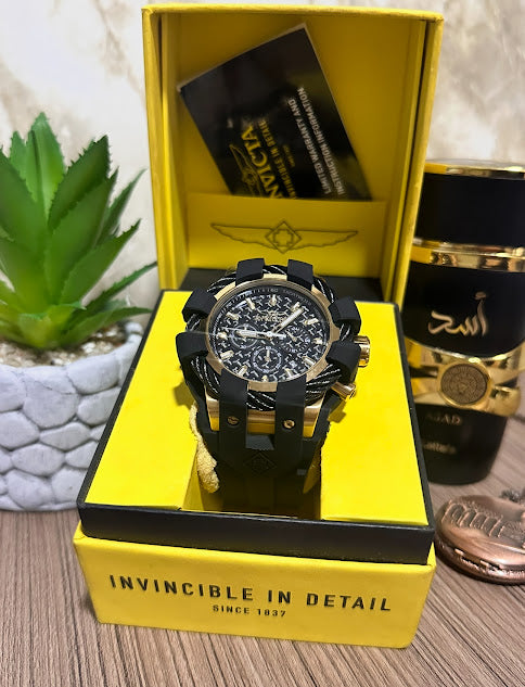 Invicta Original Dorado y Negro 23861
