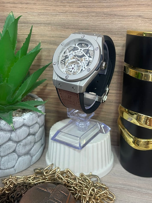 RELOJ HUBLOT CABALLERO MANILLA MARRON