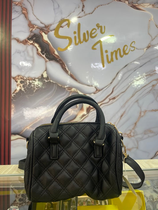 BOLSO DAMA NEGRO DETALLES EN TIRANGULOS