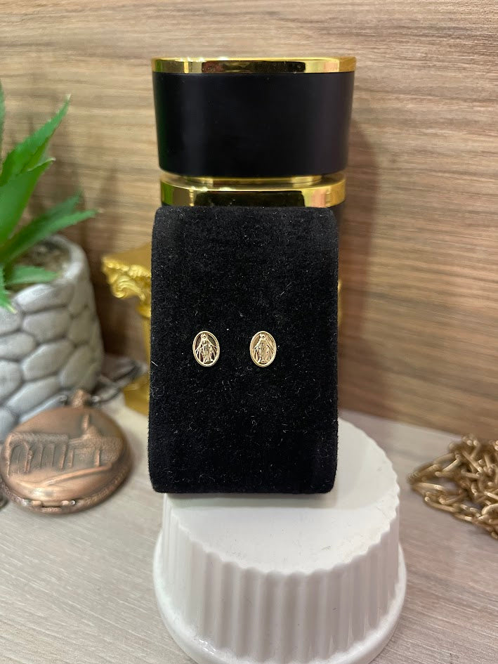 TOPO MILAGROSA 6MM BISEL ORO LAMINADO