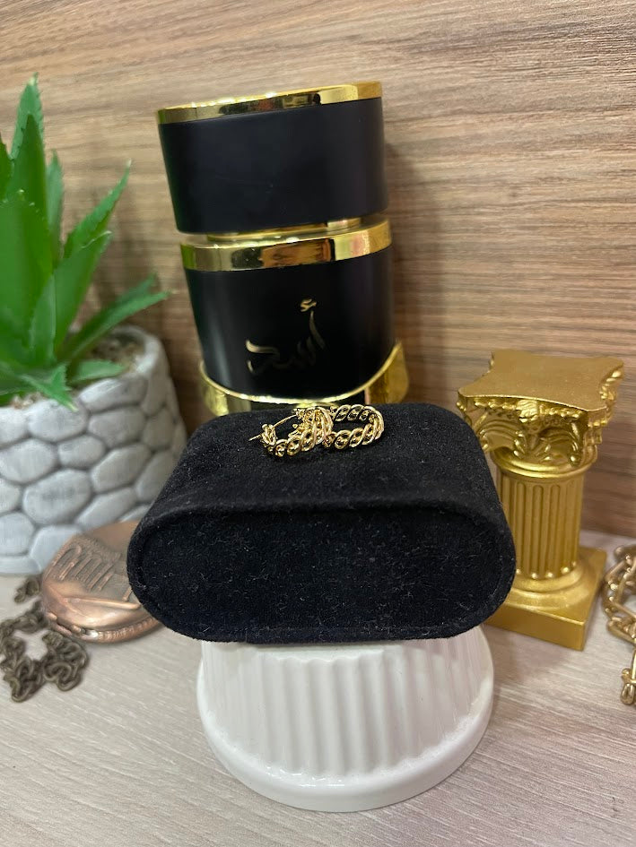 CANDONGA ENTORCHADA ORO LAMINADO