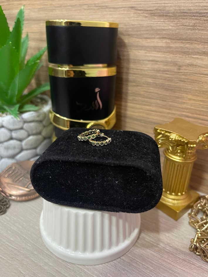 CANDONGA CLICK BISEL CIRCON 13MM ORO LAMINADO