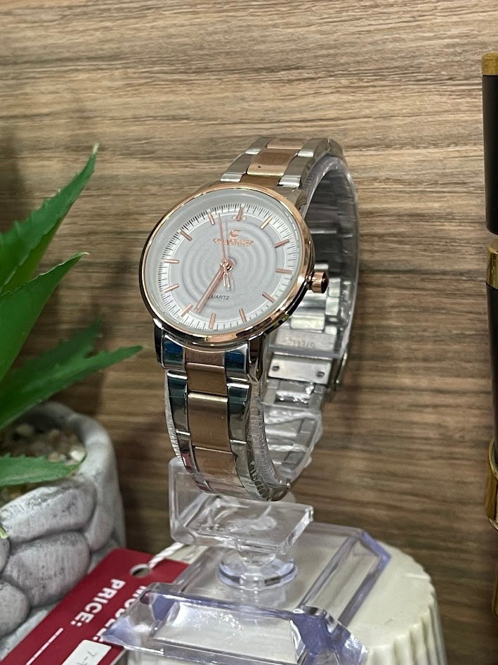 RELOJ CHAXIGO DAMA BICOLOR ORO ROSA
