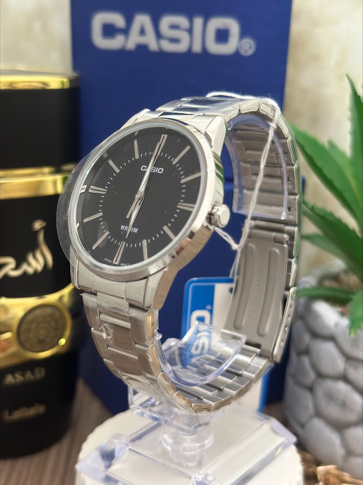 CASIO ORIGINAL PLATEDADO ESFERA NEGRA