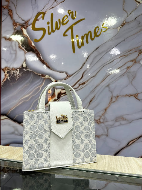 MINI BAUL BLANCO COACH