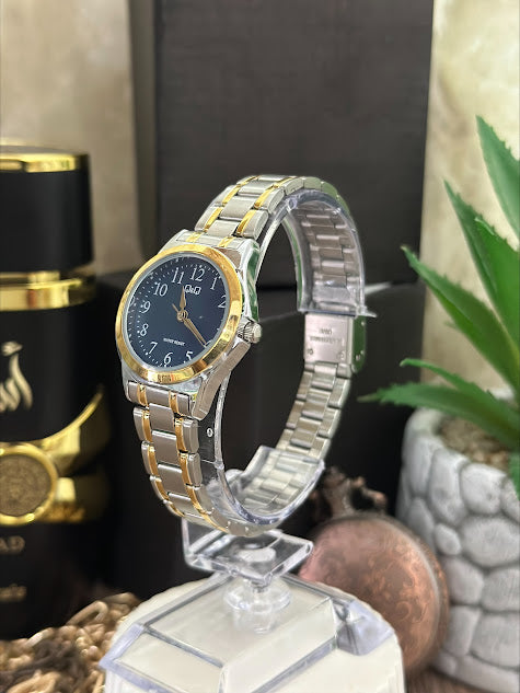 QYQ DAMA BICOLOR ESFERA AZUL