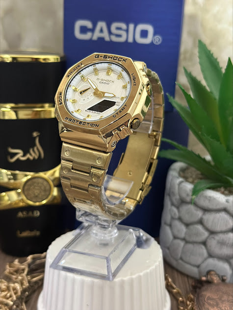 CASIO SHOK DORADO + DIGITAL