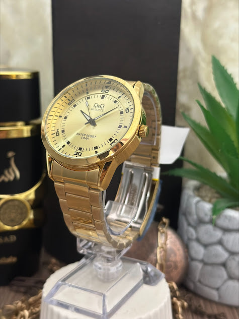 QYQ CABALLERO REDONDO ESFERA AMPLIA DORADO