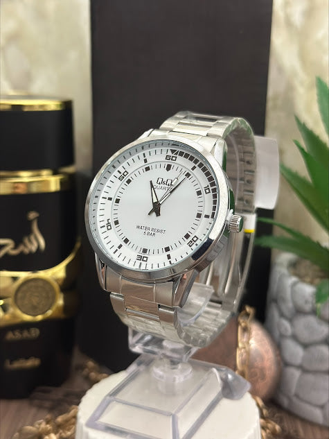 QYQ CABALLERO REDONDO ESFERA AMPLIA PLATEADO