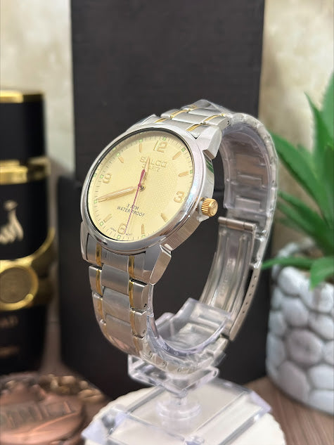 SALCO CABALLERO BICOLOR ESFERA BEISH NUMEROS DORADOS