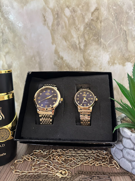 COMBO BLU DORADO ESFERA AZUL