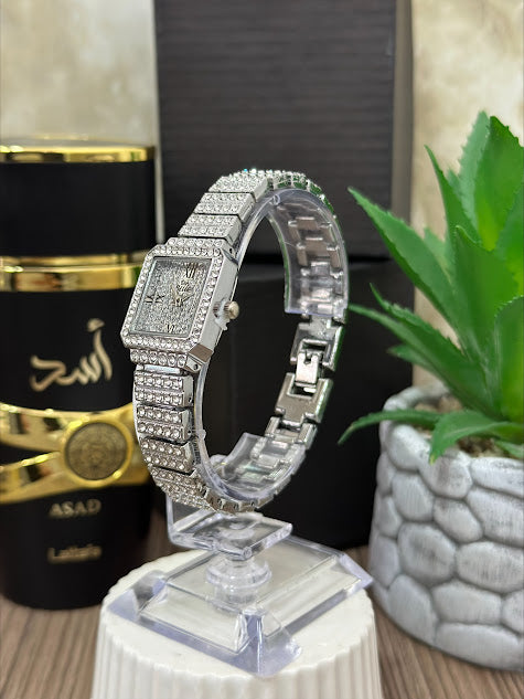 CUBANO MINI PLATEADO CUADRADO MARCA BLU