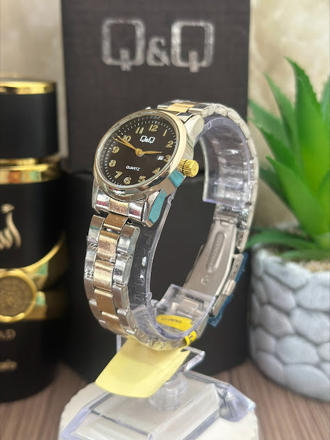 Q&Q BICOLOR ESFERA NEGRAAA